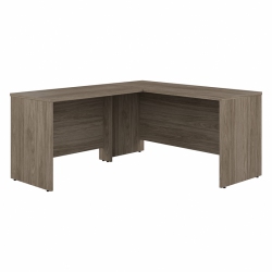 BBF Studio C 60W L Shaped Desk With 42W Return In Modern Hickory - Engineered Wood