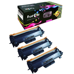 PRINTOXE ® Tn760 Compatible 3 High Yield Toner Cartridges Tn 760 Hl L2350Dw L2370Dw L2370Dwxl L2390Dw L2395Dw & Mfc L2710Dw L2730Dw L2750Dwxl & Dcp