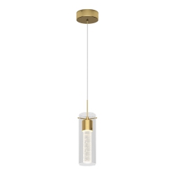 ARTIKA Essence Modern Pendant Light Fixture And Gold In Black