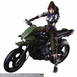 FINAL FANTASY Viir 8 Inch Action Figure Play Arts Kai - Jessie & Motorcycle