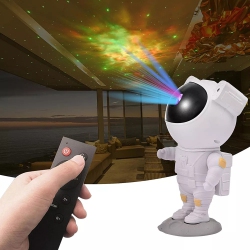 HLD Navor Astronaut Starry Sky Projector Light, Galaxy Starry Nebula Ceiling Light Lamp With Timer, Remote Control And 360°Adjustable