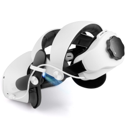 NAVOR Upgraded Elite Strap With Battery, 5300Mah Battery Pack, Resilient Head Strap In Vr for Enhanced Support Comfort, Accessories