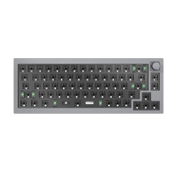 KEYCHRON Q2 RGB Hotswap Mechanical Gaming Keyboard – 65% Layout, Barebone With Knob – Compatible With Windows & Macos (Q2-B2) In Grey