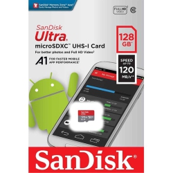 SANDISK Ultra Micro Sdxc (No Adapter) (128GB, Sdsqua4-128G-Gn6Mn) - Brand New