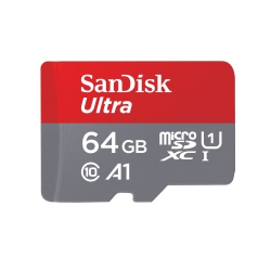 SANDISK Ultra Micro Sdxc A1 140Mbs (No Adapter) (64GB, Sdsquab-064G-Gn6Mn) - Brand New