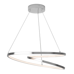 ARTIKA Salto Modern Pendant Light Fixture, Chrome