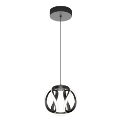 ARTIKA Vivaldi Modern Pendant Light Fixture In Black