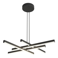 ARTIKA Grid Modern Pendant Light Fixture In Black
