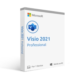 MICROSOFT Visio Professional 2021 | License - 1 PC | Digital Download