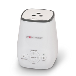 PROJECT NURSERY 4-In-1 Soothing Projector With Nightlight And Timer - In White