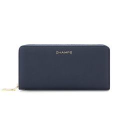 CHAMPS Rfid Zip-Around Wallet In Multicolor