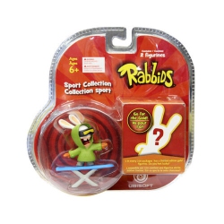 UBISOFT Figurine - Rabbids In Sport - Snowboarding + 1 Mystery