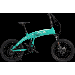 KUTTY-FS-DETAILS Kutty Fs - Lightweight, Full Suspension, Folding Ebike, 50Km Range, Throttle And Pedal Assist, 32Kph Top Speed, Rst Suspension Fork