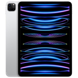APPLE - Ipad Pro 11" (M2) 128GB With Wi-Fi & Cellular (4Th Generation) - In Silver