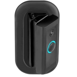 WASSERSTEIN 35° to 55° Horizontal Adjustable Angle Mount And Wall Plate Compatible With Ring Video Doorbell Wired