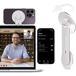 WINGOMART Continuity Camera Mount for Macbook Compatible With Magsafe for Iphone Webcam Mount, Magnetic Phone Holder for Tesla, Laptop & Monitor