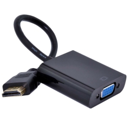 SUPERSHIELD HDMI to VGA Adapter - In Black