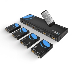OREI 4X4 HDMI Matrix Extender - Ultrahd 4K60Hz Over Single Cat6/7 Cable (Uhd48-Ex230-K)