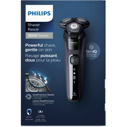 Philips Shaver Series 5000 | Wet and Dry - SkinIQ technology &  SteelPrecision blades - S5588/25 - Midnight Blue