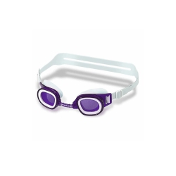 SWIM CENTRAL St. Lucia Recreational Swimming Pool Goggles - 6.25" - In Purple