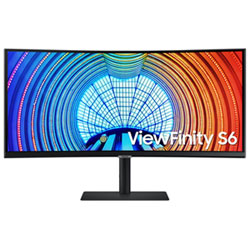 Samsung 34" Ultrawide WQHD Monitor (LS34A654UBNXGO)