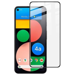 SUPERSHIELD (2 Pack) Google Pixel 4A 5G Full Cover Tempered Glass Lcd Screen Protector Film Guard In Black
