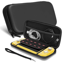 YELLOW-PRICE Portable Travel Carrying Case W/ Multiple Storage for Nintendo Switch Lite 2019