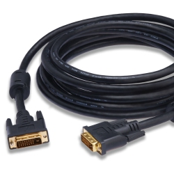 YELLOW-PRICE Plated Dvi to Dvi Monitor Adapter Cable Support 2560X1600 6 10 15 25Ft In Gold