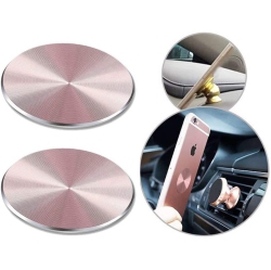 GENERIC Adhesive Metal Plate Mounting Kits Stickers Discs Magnetic Patch Compatible With Air Vent Magnetic Car/vehicle Mount