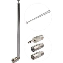 GENERIC 75 Ohm Fm Antenna for Pioneer Onkyo Yamaha Marantz Indoor HD Radio Fm Radio Bluetooth Home Stereo Receiver Av