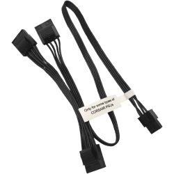 GENERIC 6 Pin to 3X 4 Pin Molex Hard Drive Power Adapter Cable for Some Types Of Corsair Modular Psus 20-In(50Cm)