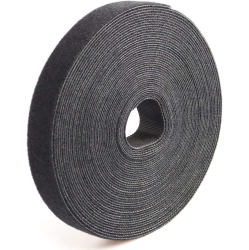 GENERIC Fastening Tape Reusable Cable Ties 0.75 Inch Double Side Nylon Power Wire Management (30 Feet)