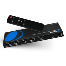 OREI 4K HDMI 2.0 4X1 HDMI Switch With Audio Extractor Arc/earc Supported (Uhds-401A)