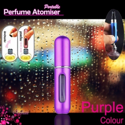 SUPERSHIELD Perfume Atomizer Atomiser for Travel Portable Mini Refillable Bottle Scent Pump Spray (5Ml)