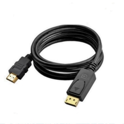 SUPERSHIELD Displayport to HDMI Cable Dp to HDMI 4K Video Converter Cord 6Ft 1.8M