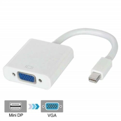 SUPERSHIELD Mini Display Port to VGA Video Adapter Converter Mini Dp to VGA Cable