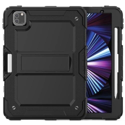 SAHARACASE - Defence Series Case for Apple Ipad Pro 11" (3Rd Gen 2021 & 4Th Gen 2022) - In Black