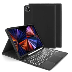 SAHARACASE - Keyboard Folio Case for Apple Ipad Pro 11" (3Rd Gen 2021 & 4Th Gen 2022) - In Black