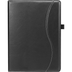 SAHARACASE - Business Series Folio Case for Samsung Galaxy Tab S8+ And Tab S7 Fe - In Black