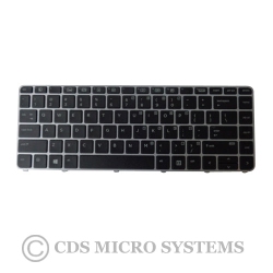 HP Elitebook 1040 G3 Backlit Keyboard With Frame - Perfect Replacement Option In Silver