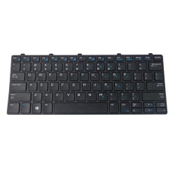 DELL Latitude 3180 3189 Us Laptop Keyboard Replacement - Non-Backlit With Frame In Black