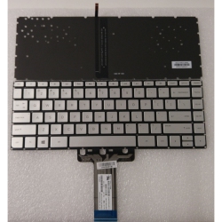 HP Pavilion 14-Ab Envy 14-J Series Us English Backlit Keyboard Without Frame In Silver
