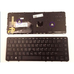 HP New Elitebook G2 740 745 750 755 840 850 Keyboard Us Backlit In Black
