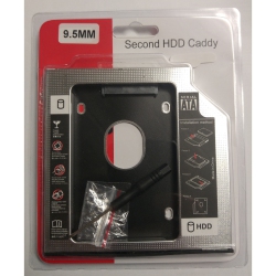 LAPTOPPARTS.CA SATA 2Nd HDD Caddy for 9.5MM CD/dvd-Rom Optical Bay - Upgrade Your Laptop Storage