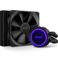 NZXT Kraken 120 Fluid Dynamic Bearing Lga 1700 Am5 120MM Radiator Fans 300Rpm Other Computer & Laptop Accessories (Rl-Kr120-B1) In Black