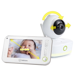 BEBCARE Motion - Digital Low Emf Emissions Video Baby Monitor \w 4.3" True Color Screen, Temperature, Movement Detection, Night Light, Music
