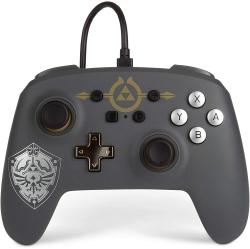 POWERA Enhanced Wired Controller for Nintendo Switch - Hylian Shield