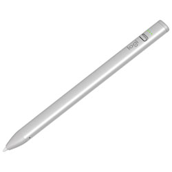 Logitech Crayon USB-C Digital Pencil for iPad (2018 & Later) - Silver