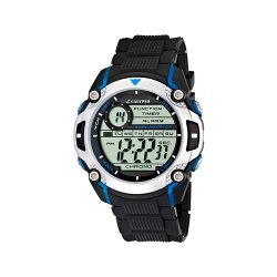 CALYPSO BY FESTINA K5577 - 47MM Mens Digital Sports Watch, Quartz, Silicone Strap, Dual Time, Chronograph, Day And Date In Multicolor