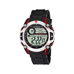 CALYPSO BY FESTINA K5577 - 47MM Mens Digital Sports Watch, Quartz, Silicone Strap, Dual Time, Chronograph, Day And Date In Multicolor